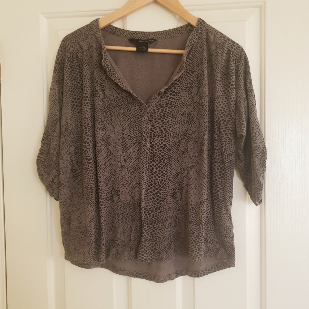 Calvin klein snake skin top